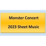 Monster Concert 2023 Repertoire