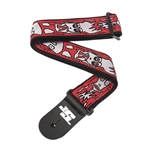 Daddario 50JS02 Joe Satriani Guitar Strap, Up in Flames