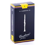 Vandoren CR10-10 Bb Clarinet Traditional Reeds (10-Pack)