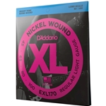 Daddario  EXL170 Nickel Wound Bass Guitar Strings, Light, 45-100, Long Scale