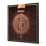 Daddario NB1256 NB1253 Nickel Bronze Acoustic Guitar Strings, Light Top / Med Bottom, 12-56