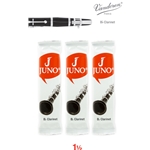 Vandoren JCR01-3 Juno Bb Clarinet Reeds (3-Pack)