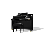 Casio GP-510BP Hybrid Grand Piano Black Polyester