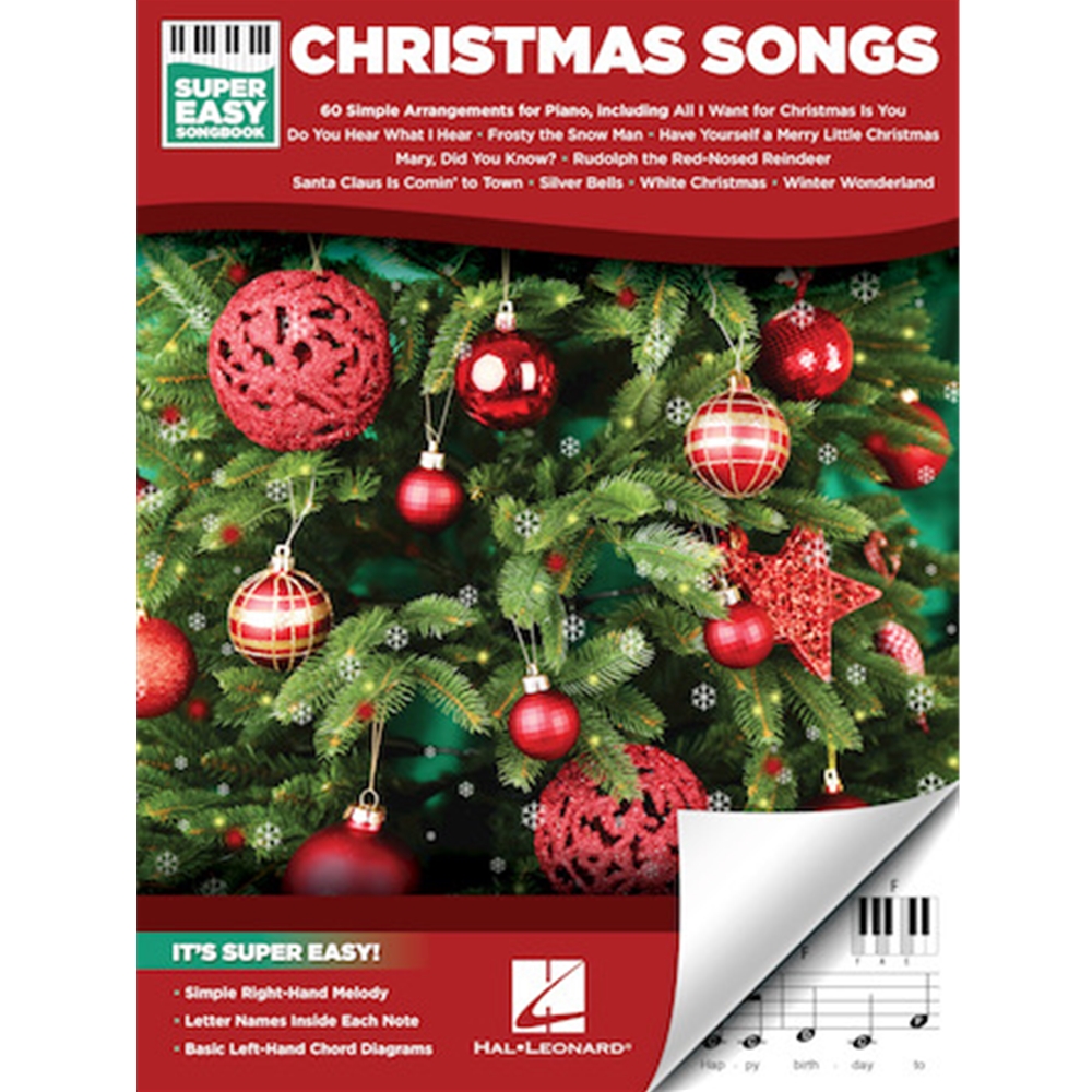 Christmas Songs – Super Easy Songbook SUPREZ