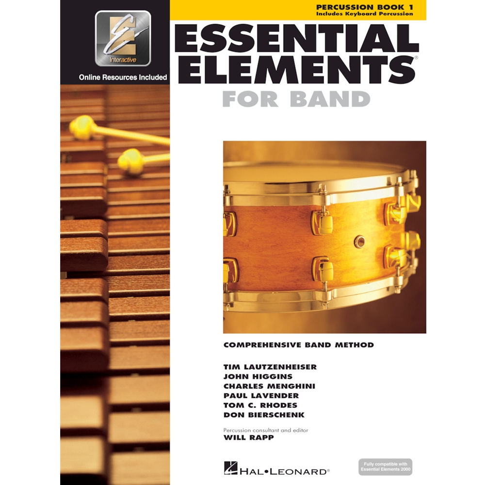 Essential Elements For Band – Percussion/Keyboard Percussion Book 1 With EEI
