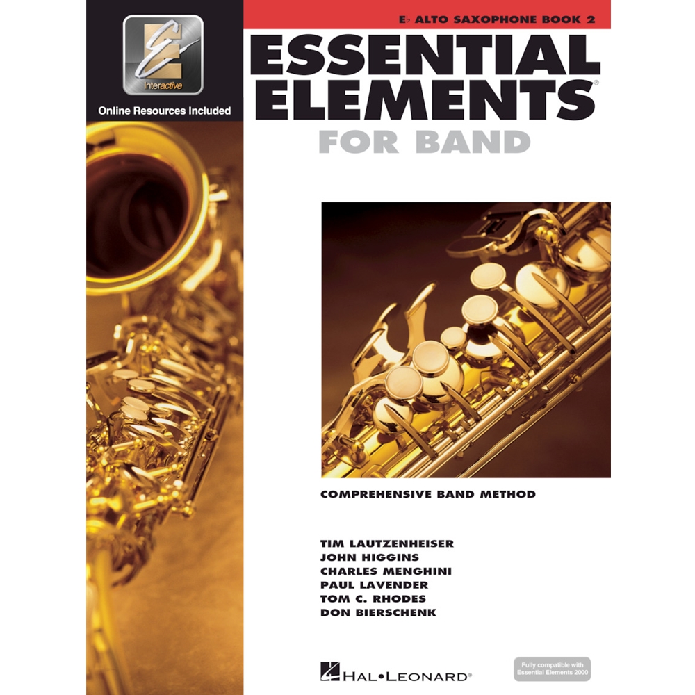 Essential Elements For Band – Book 2 With EEI 
Eb Alto Saxophone