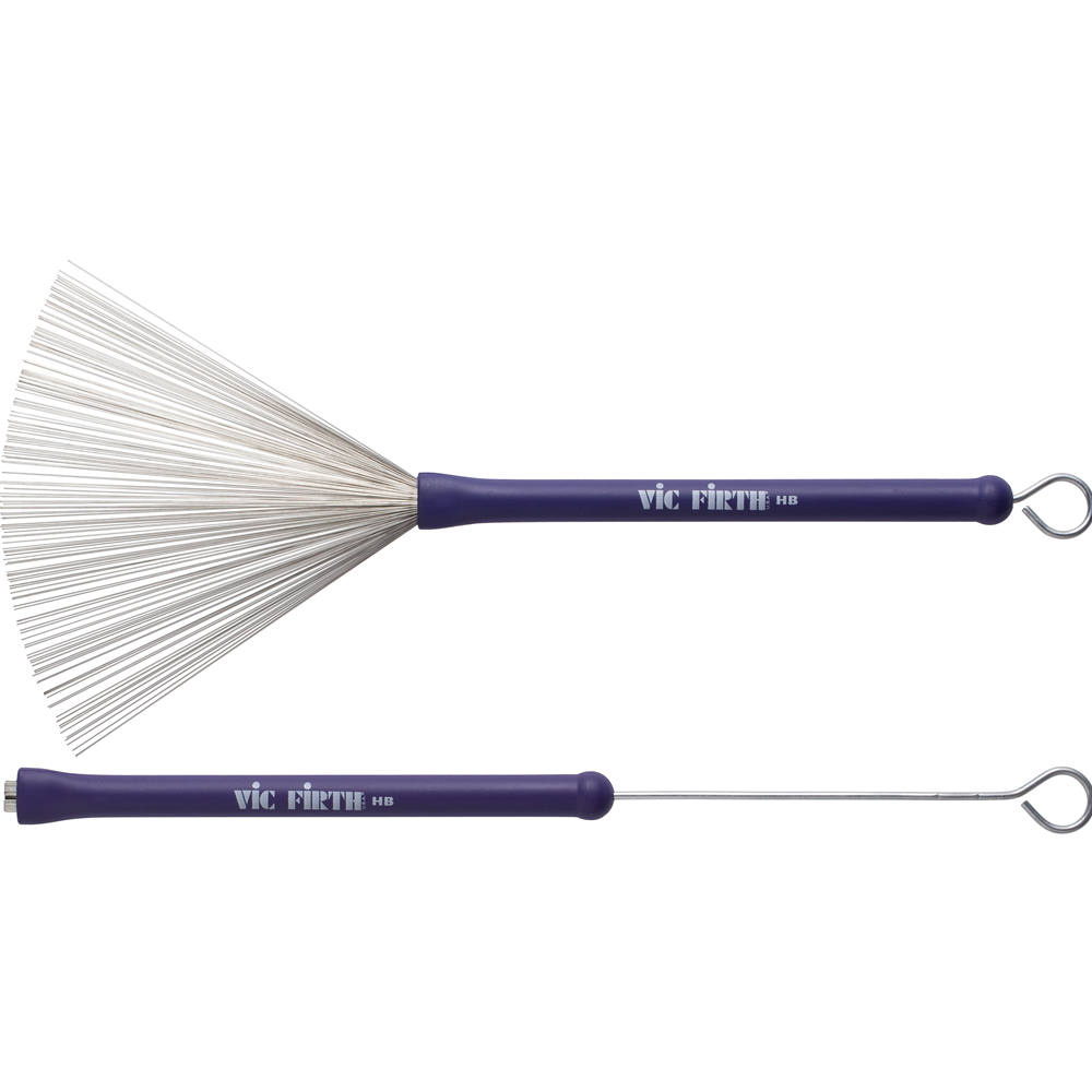 Vic Firth Heritage Brush – Rubber Handle