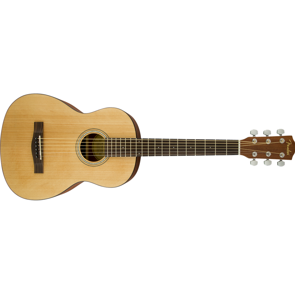 Fender Natural FA-15 Steel String Acoustic Guitar