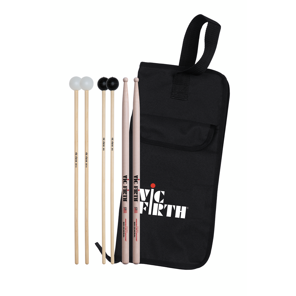 Vic Firth Elementary Education Pack (Includes SD1, M5, M14, BSB)