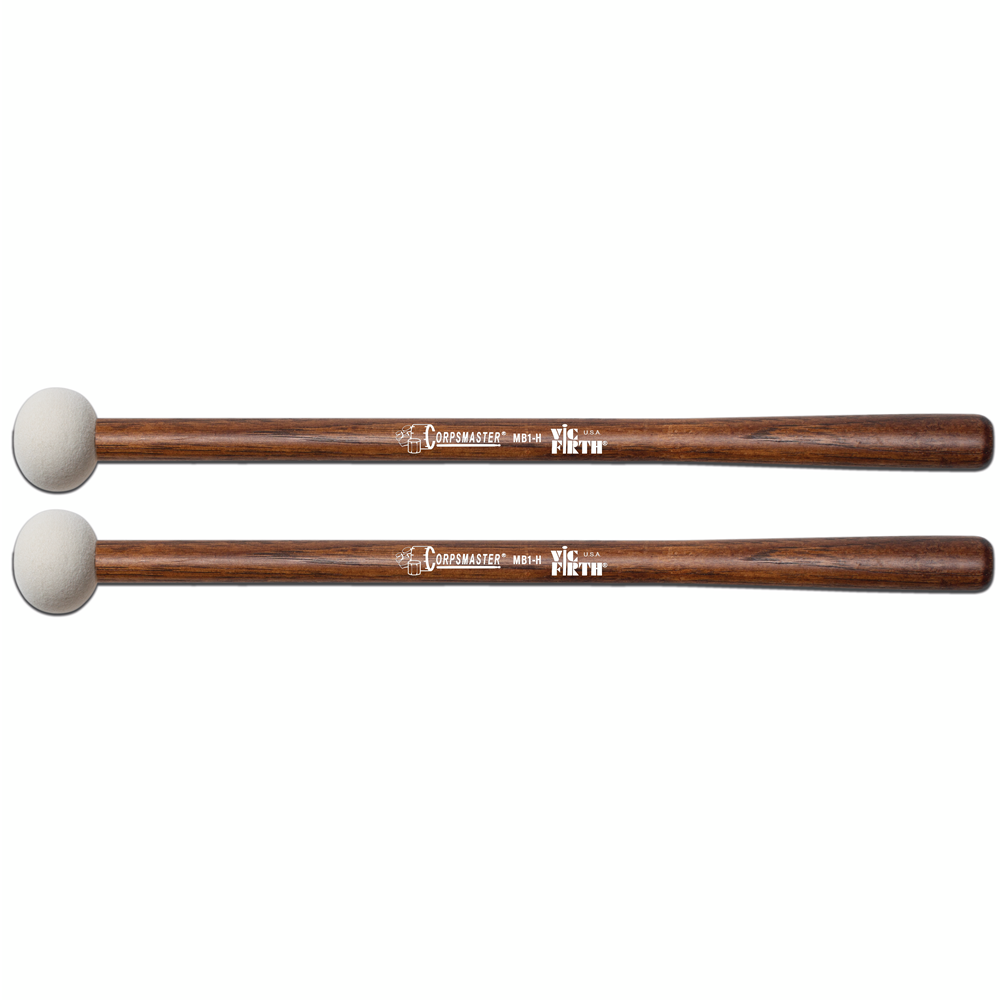 Vic Firth Corpsmaster Bass Mallet -- Small Head – Hard