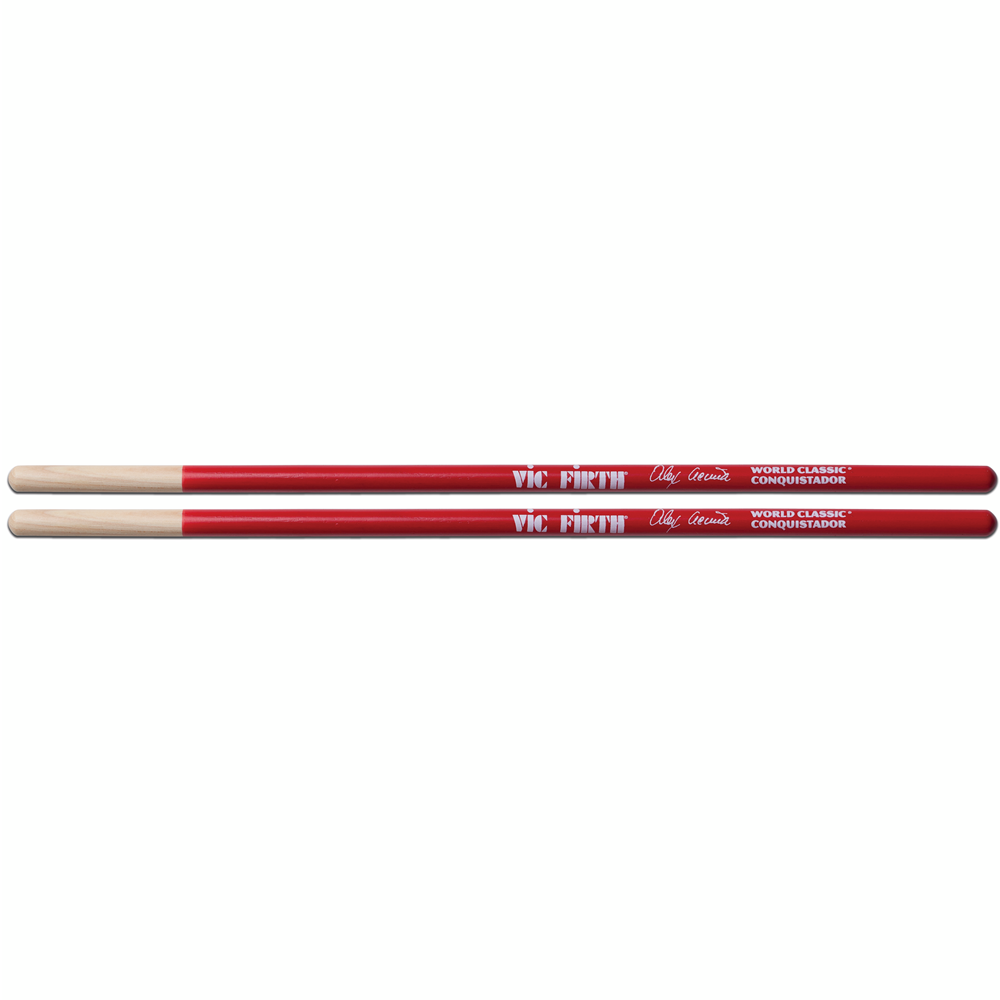Vic Firth World Classic -- Alex Acuna Conquistador (Red) Timbale