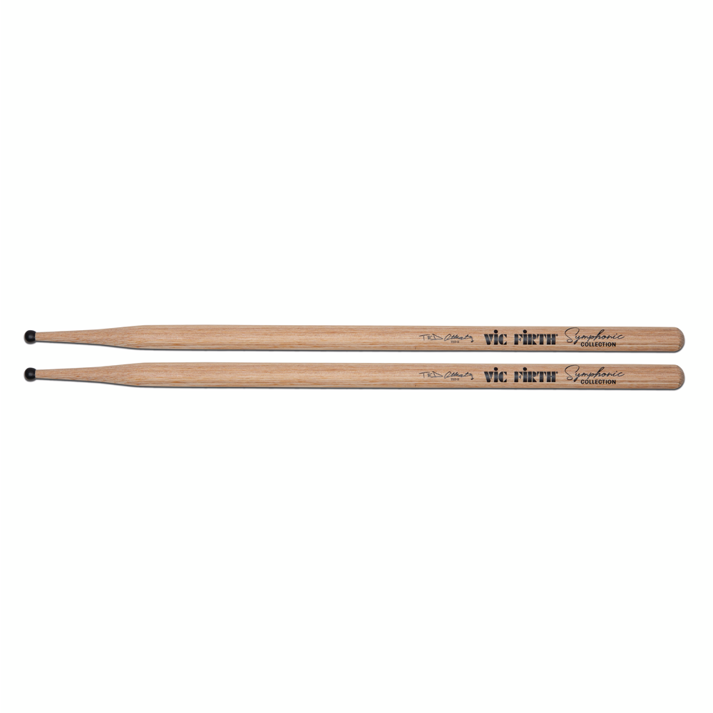 Vic Firth Symphonic Collection Laminated Birch Snare, Ted Atkatz Ii Signature Stick