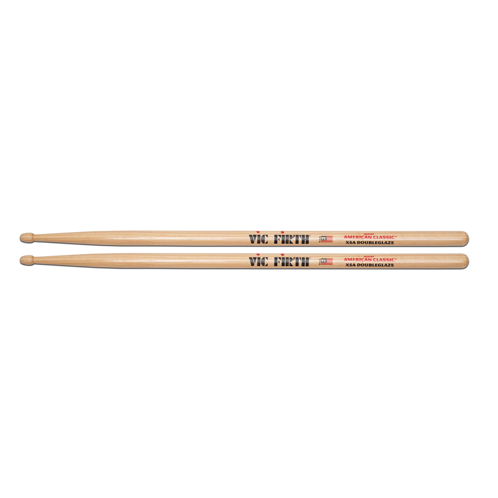 Vic Firth American Classic Extreme 5A Doubleglaze -- Double Coat Of Lacquer Finish