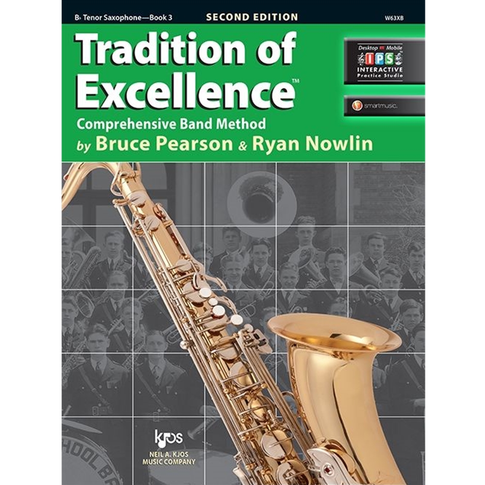 Tradition Of Excellence Book 3, Bb Tenor Sax