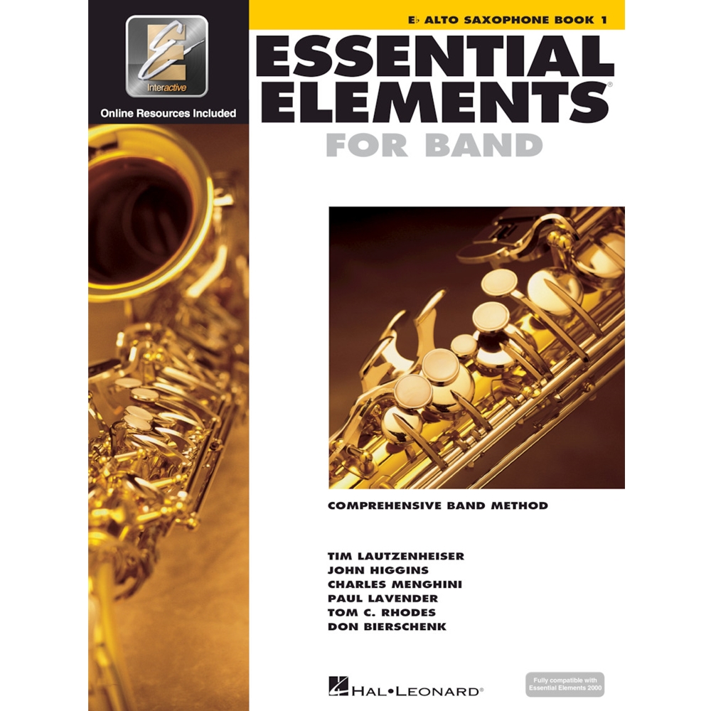 Essential Elements For Band – Eb Alto Saxophone Book 1 With EEI