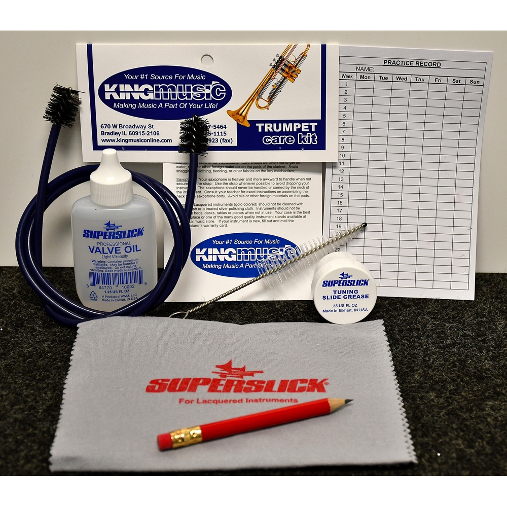 Trumpet Cleaning Kit - Kessler & Sons Music, Your Band Specialists!