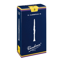 10 Clarinet 3 Traditional Reeds