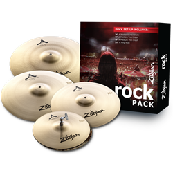 A0801R A Zildjian Rock Cymbal Pack