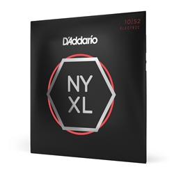 Daddario  NYXL1052 Nickel Wound Electric Guitar Strings, Light Top / Heavy Bottom, 10-52