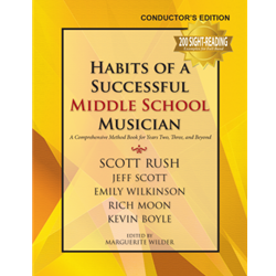 Habits of a Successful Middle School Musician - Conductor's Edition