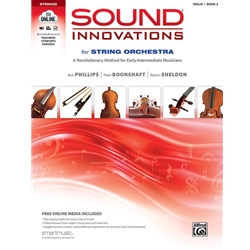Sound Innovations for String Orchestra 2 Violin w/Online Media