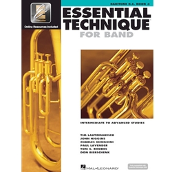 Essential Technique For Band 3 EEI - Baritone B.C. (Bass Clef)