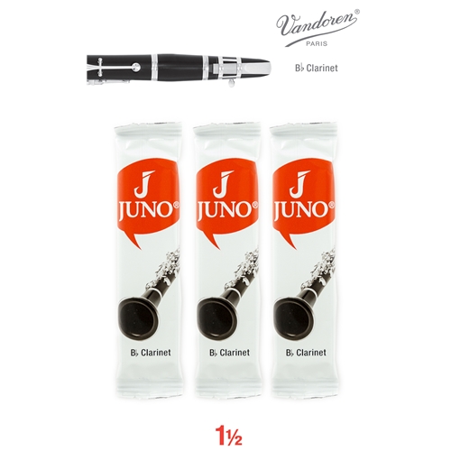 Juno JCR013/3 Bb Clarinet Reeds (3-Pack)