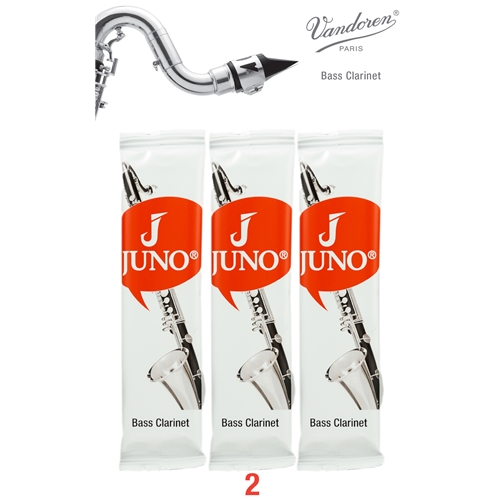 Juno JCR313/3 Bass Clarinet Reeds (3-Pack)